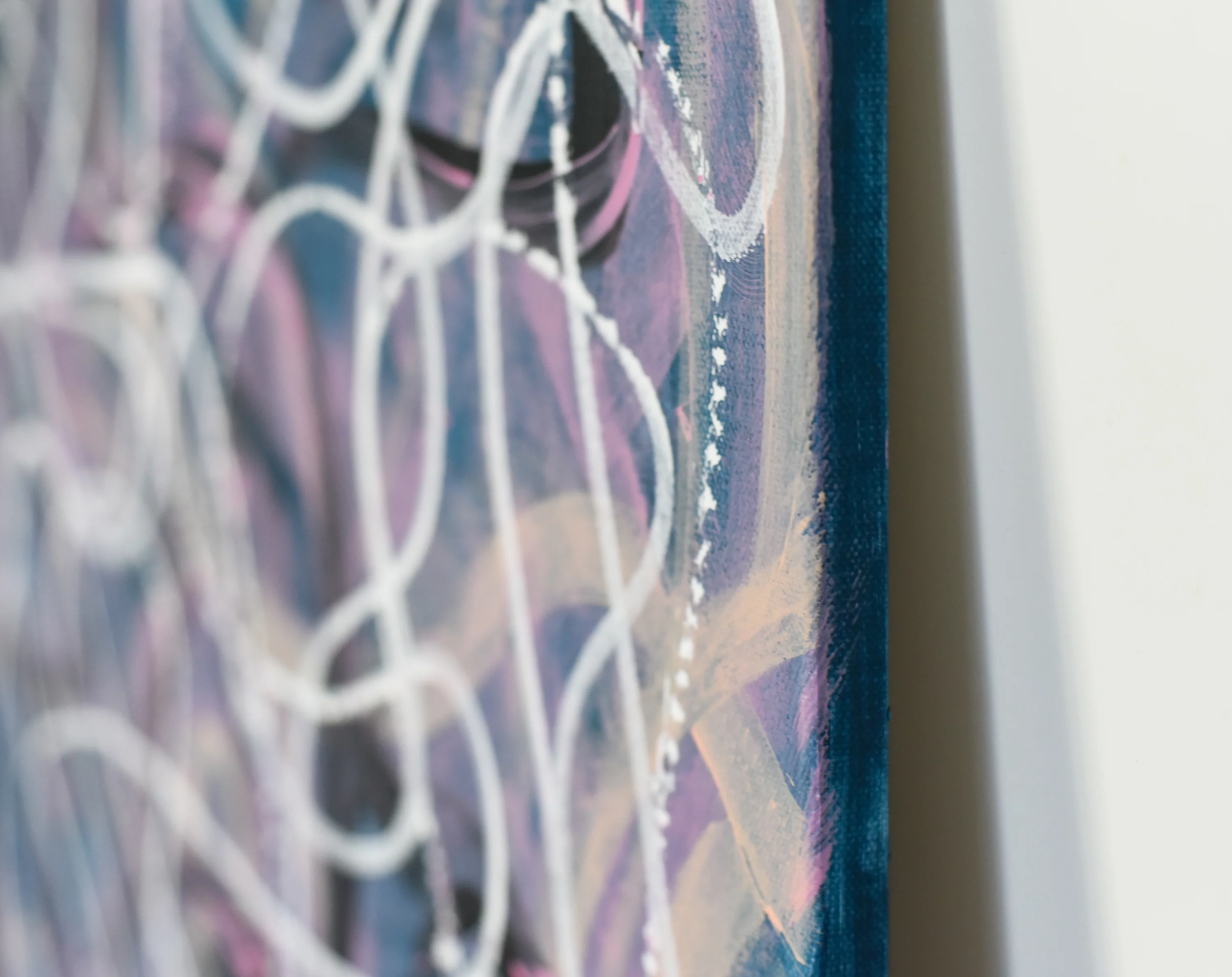 Abstract Painting | Follow the Line 1 - Image 3