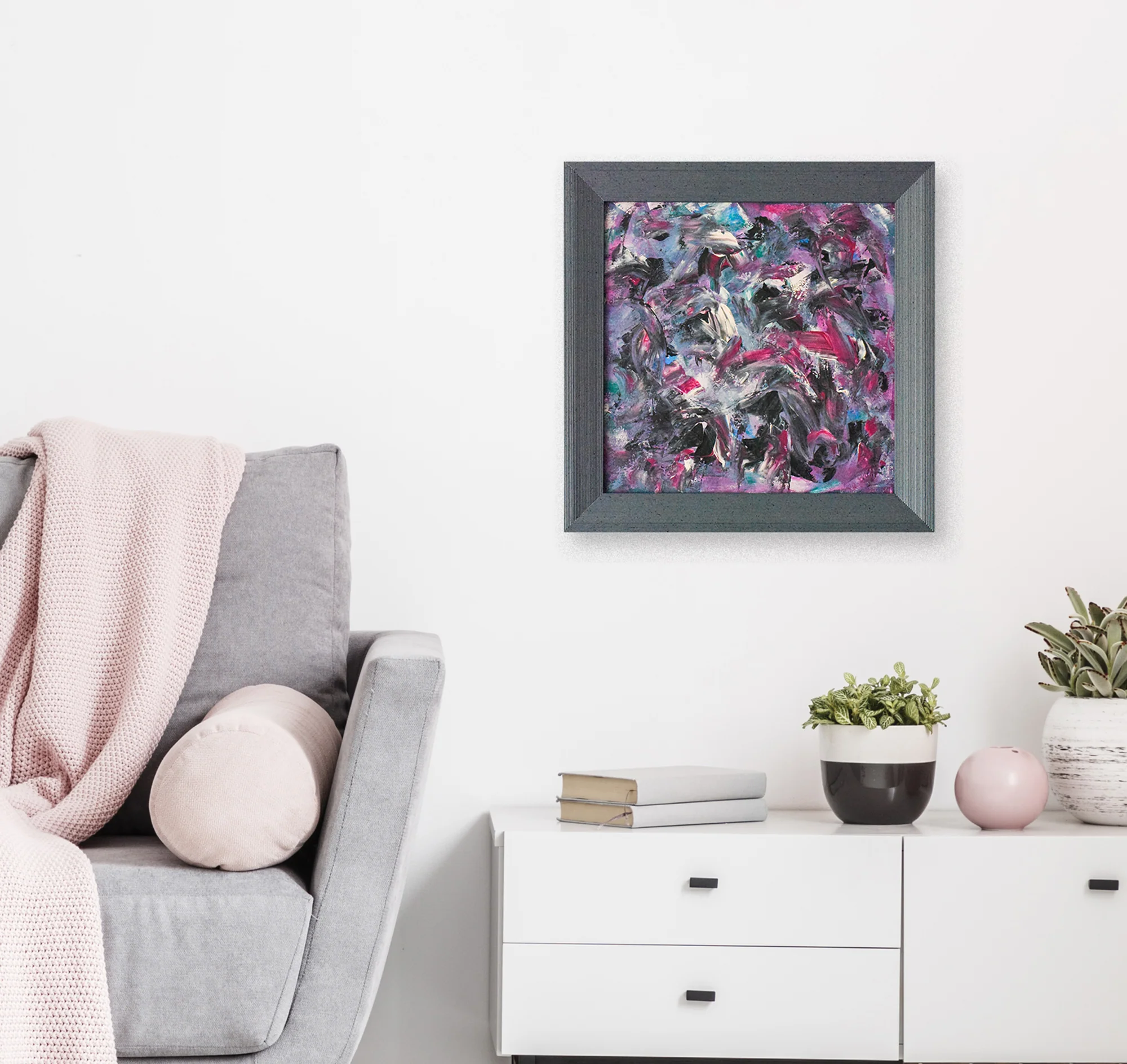 Abstract Painting | Saved By The Black - Image 3